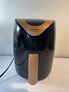 Copper Chef 2Qt Air Fryer Black - No Box. Open Box. Never Used Before